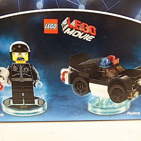 Lego Dimensions bad cop police car fun pack 71213 not machine specific retired - Picture 2 of 5
